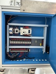 Semi automatic ultrasonic ear loop spot welding cutting machine