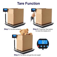 Digital Shipping Postal Scale 0.5 oz High Accuracy！440lb Commercial Weight Sc…