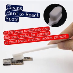 Precision PCB Cleaning Brush – 10,000 Ultra‑Fine Bristles, Flux & Dust Remover