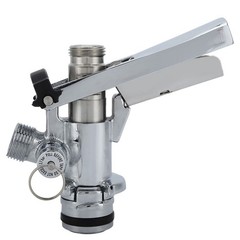 G5/8 U-Shaped Beer Keg Coupler Stainless Steel Dispenser for Home Bar & Restaura