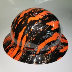 Hard Hat FULL BRIM custom hydro dipped , OSHA approved NEW URBAN CAMO
