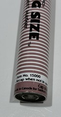Sanford King Size Vintage Black Permanent Marker Metal Strong Odor, 15000