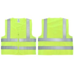 Solid Mesh High Visibility Safety Vest, ANSI/ ISEA 107-2010