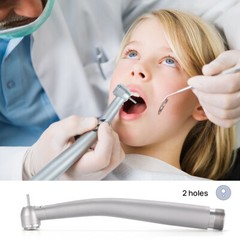 AZDENT Dental LED E-generator Fiber High Speed Handpiece Turbine 2/4Holes