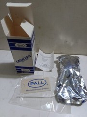 (LOT OF 3PCS) Pall GLF6101SM6S Gaskleen Filter Assembly, 0.003 Micron