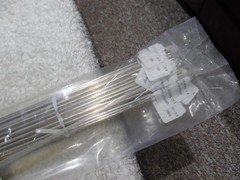 10lbs Lucas Milhaupt SIL-FOS 15 Brazing Rods 1/8″ Dia. x 36″ BCuP-5, $149 per lb