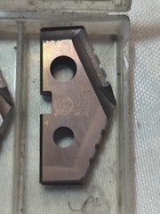 Lot Of 2 Allied Spade Drill Inserts 452H-0110 Lightly Used (C8)