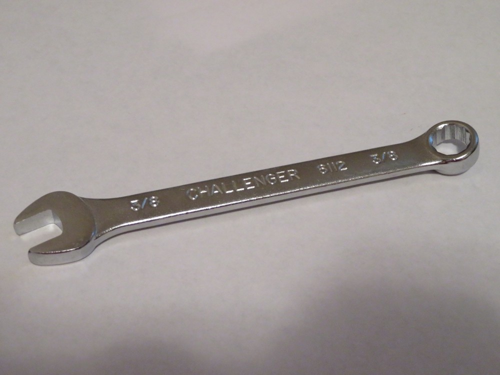 CHALLENGER 3/8″ 12 Point Combination Wrench Satin Finish EDP 6112