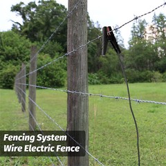 Electric Fence Controller Charger Kits For Animal Cattle Poultry Supplies