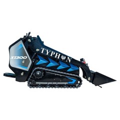 New TYPHON STOMP Kubota D1105 25HP Mini Skid Steer Loader w 1 Attachment Option