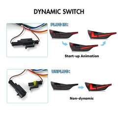Full LED Sequential Animation Tail Lights 2012-2020 Lexus GS350 GS200t GS250 GSF