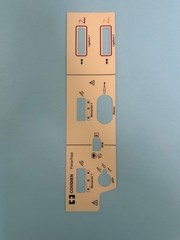 Valleylab Force Triad Compatible Front Overlay