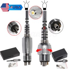 Dental LED Quick Coupler KAV 4 Hole / 6 Hole for KAVO Fiber Optic Handpiece
