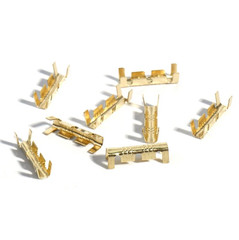 50/100/200pcs U Type Double Connector Terminals 0.3-1.5mm2 Brass – NEW