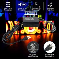 UL Listed 8kV 120VAC 30mA Neon Light Sign Transformer Electronic Power Supply