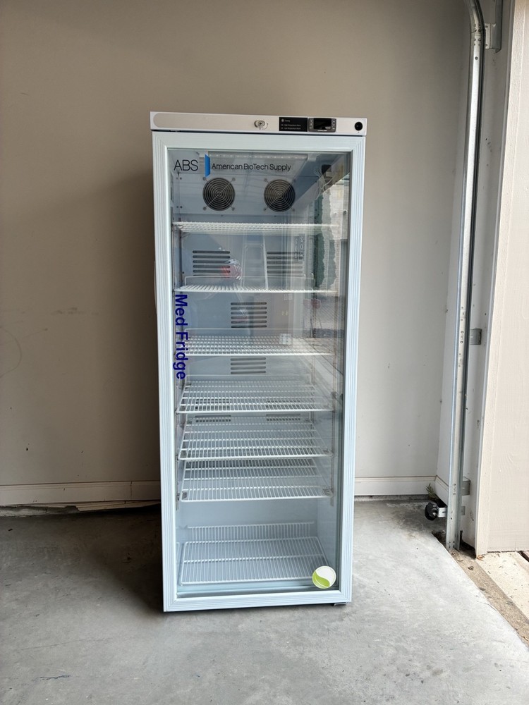 10.5 Cu. Ft. Premier Glass BioTech Supply PH-ABT-HC-10PG, White Refrigerator