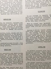 Vtg Bardons & Oliver Owner Manual No 2 Geared Turret Lathe Operating Instruction