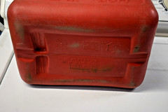Vintage Pre Ban Rubbermaid Gott 2.5 Gallon Vented SpoutGas Fuel Can 1226 USA