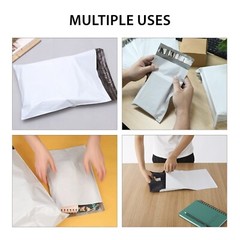 10×13 Poly Mailers Shipping Bags Envelopes White Premium Design Bag 100 To 10000