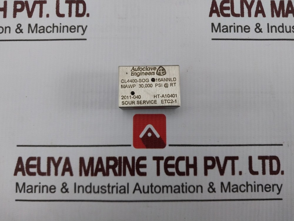 AUTOCLAVE ENGINEERS CL4400-SOGWO Sour Service Cone & Thread Fitting 30,000 PSI