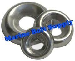 Stainless Steel Finishing Cup Washer Assortment Kit (Sizes #4 to 5/16″)