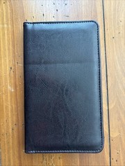 Black Leatherette Business Card Wallet / Organizer