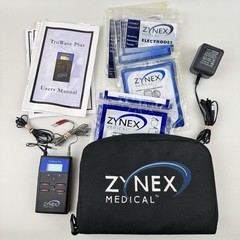 Zynex Medical TruWave Plus TENS Unit 2 Channel w/ Electrodes & Case (NO BATTERY)