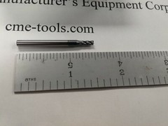 10pcs 3/32″ Tialn coated solid Carbide End Mills 4 Flt S/E #1006-TN-332