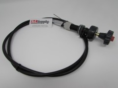 NEW 15FT UNIVERSAL LOCKING VERNIER THROTTLE CABLE EQUIPMENT TRUCK CHIPPER
