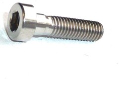 M5X20 5mm TITANIUM LOW SHALLOW HEAD SOCKET CAP head SCREW Ti GR5 RACE SPEC