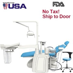 Automatic Dental Chair Unit Computer Controlled DC Motor PU Hard/Delivery Unit