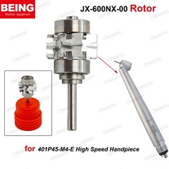 BEING Dental 45 Degree Surgical Handpiece High Speed Turbine 4 Hole LED Reverse