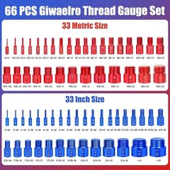 Thread Checker Set – 66 Gauges Standard & Metric