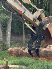 Takeuchi TB125 TB025 Pin On Hydraulic Thumb Clamp Grapple Kit