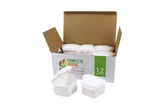 Denture Boxes, Large, only white, 12pcs/Box.