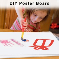 Blank White Yard Signs Billboard with Stakes – DIY craft 6*24”/13*17”/18*26”