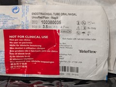 Medical Star Bag Case wTeleflex, Rusch Endotracheal Tube, Not for Clinical Use