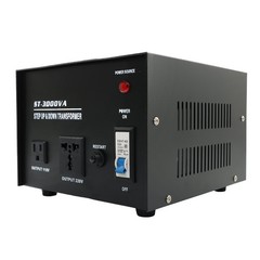 Step Up/Down 110V To 220V/220V To 110V Voltage Converter Transformer 3000 Watt