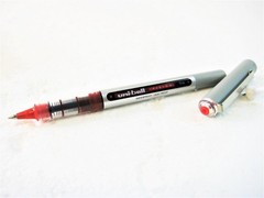 (36-Pens) Uni-ball Onyx Red Ink Fine Point Roller Ball Pen, 3-Dozen, New (60139)