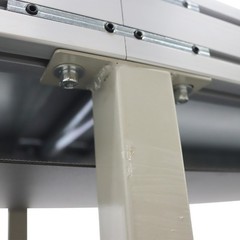 Open Box! 118″ Length Electric PVC Belt Conveyor Adjustable Speed 11.8″ Width