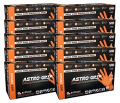 SAS Safety® Astro-Grip® Powder-Free Exam Grade Nitrile Gloves (1000/Case)