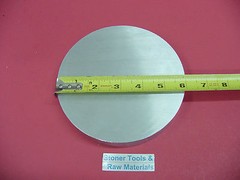 6″ ALUMINUM 6061 ROUND ROD 1.5″ LONG T6511 Solid Extruded Lathe Bar Stock New