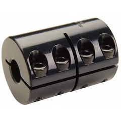 Ruland Clx-6-4-F Coupling, One Piece, Bore Dia 3/8 X 1/4 In