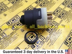 JCB BACKHOE – GENUINE JCB IGNITION SWITCH AND 2 KEYS (PART# 701/80184 701/45500)