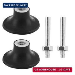 Litoexpe 2 Inch Disc Pad Holder for Roloc, 2-Pack Quick Change Disc Attachments