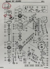 CoFast® High Quality 876-179 Cap Bolts Wrench Set Aftermarket Hitachi NV45AB2