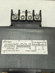 Square D 9070T750D1 Control Transformer 0.75kva