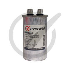 45+5 uf / MFD 370 VAC VOLTS ROUND DUAL RUN CAPACITOR, 50/60Hz 5 PCS.