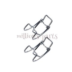 2X FOR DONALDSON AIR CLEANER END CAP METAL CLIP P538928