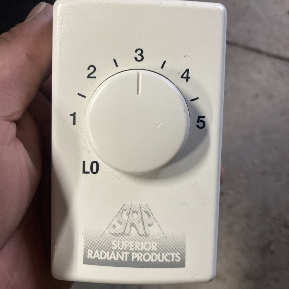 Non-Programmable Single Pole Line Voltage Heating LUX LV-1 Mechanical Thermostat